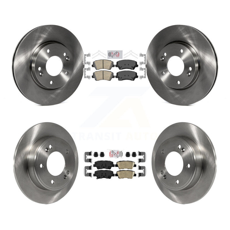 Transit Auto K8A-102905 Disc Brake Kit for 2016-2017 Kia Forte Koup, Hyundai Elantra GT - Front and Rear product image