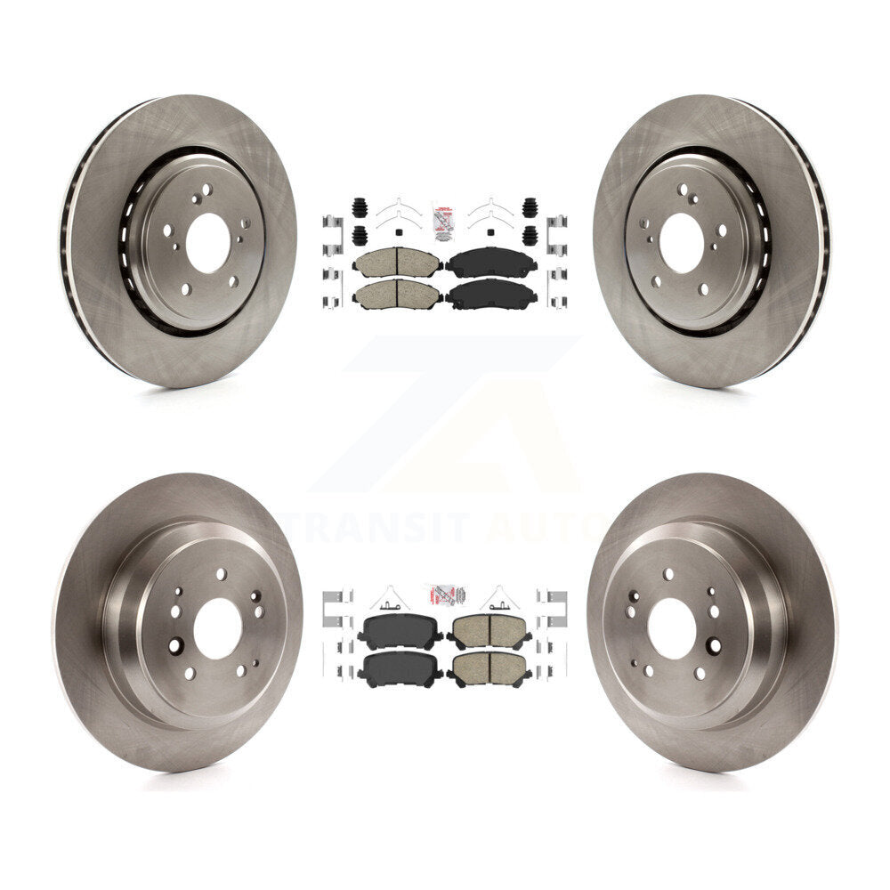Transit Auto K8A-102911 Disc Brake Kit for 2014-2016 Acura MDX - Front and Rear product image