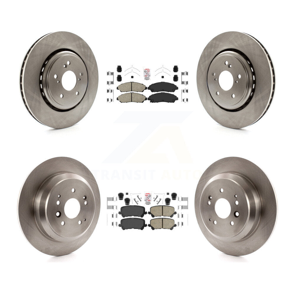 Transit Auto K8A-102912 Disc Brake Kit for 2014-2016 Acura MDX - Front and Rear product image