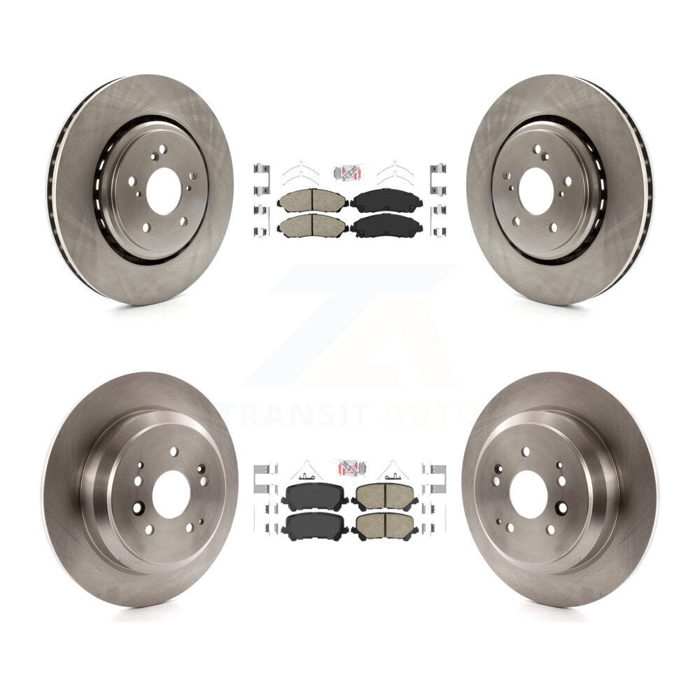 Transit Auto K8A-102913 Disc Brake Kit for 2014-2016 Acura MDX - Front and Rear product image
