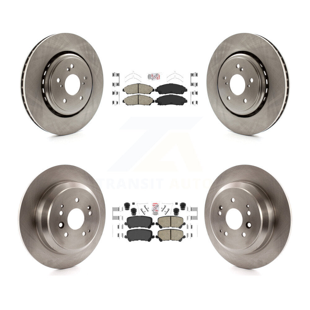 Transit Auto K8A-102914 Disc Brake Kit for 2014-2016 Acura MDX - Front and Rear product image