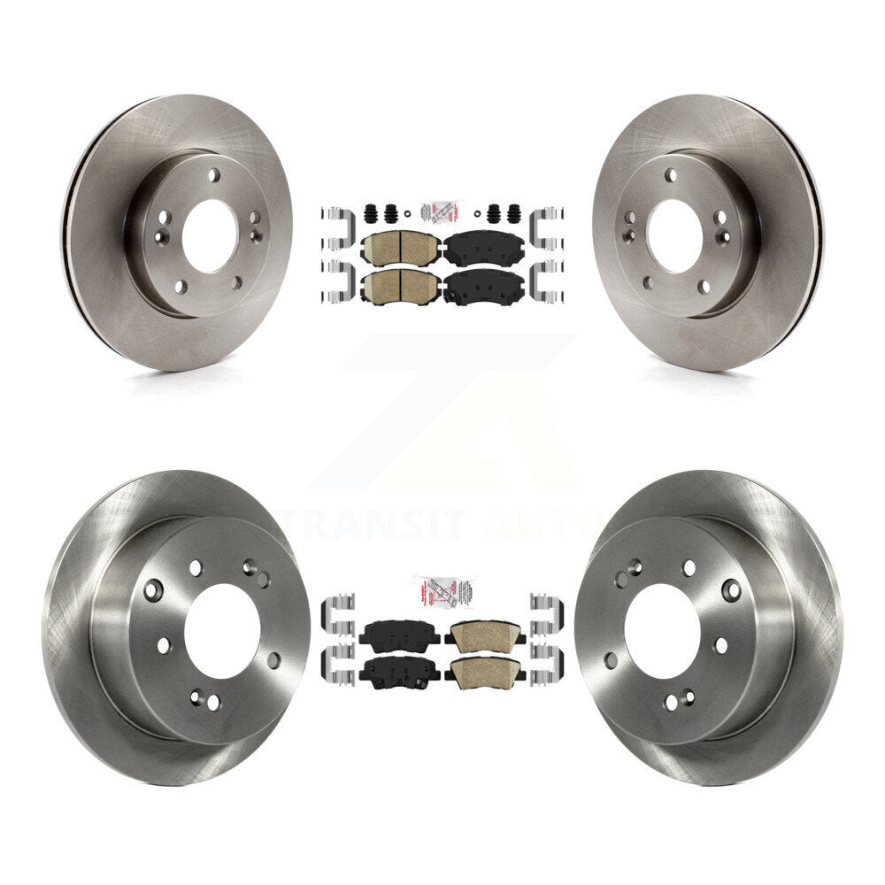Transit Auto K8A-102922 Disc Brake Kit for 2010-2011 Kia Soul - Front and Rear product image