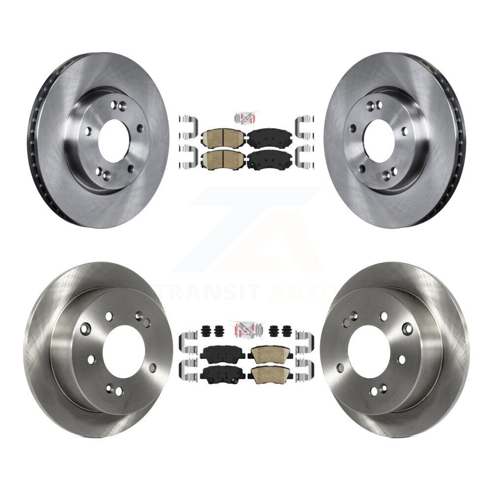 Transit Auto K8A-102925 Disc Brake Kit for 2010-2011 Kia Soul - Front and Rear product image