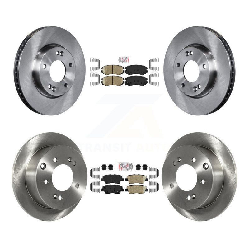 Transit Auto K8A-102925 Disc Brake Kit for 2010-2011 Kia Soul - Front and Rear product image