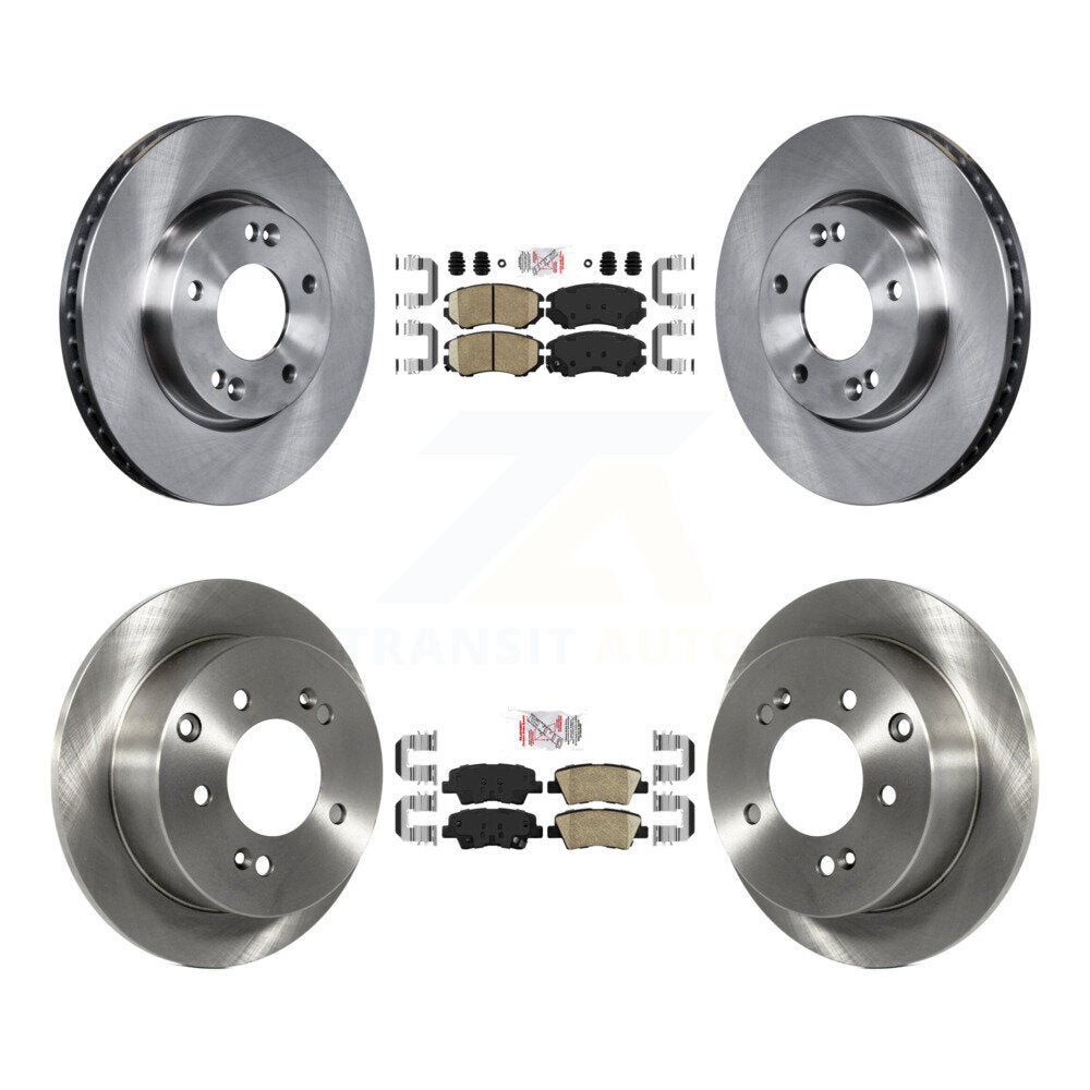 Transit Auto K8A-102926 Disc Brake Kit for 2010-2011 Kia Soul - Front and Rear product image