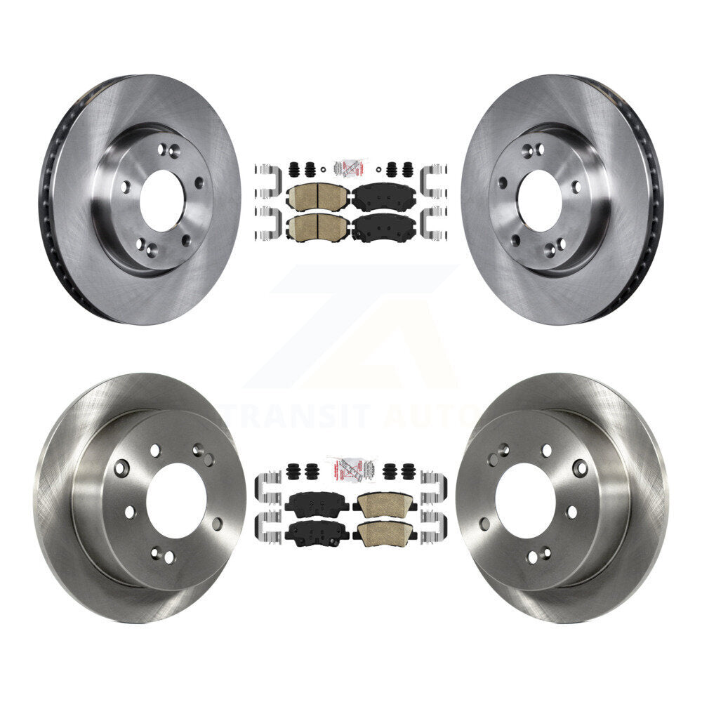 Transit Auto K8A-102927 Disc Brake Kit for 2010-2011 Kia Soul - Front and Rear product image