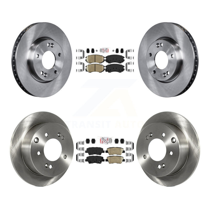 Transit Auto K8A-102927 Disc Brake Kit for 2010-2011 Kia Soul - Front and Rear product image