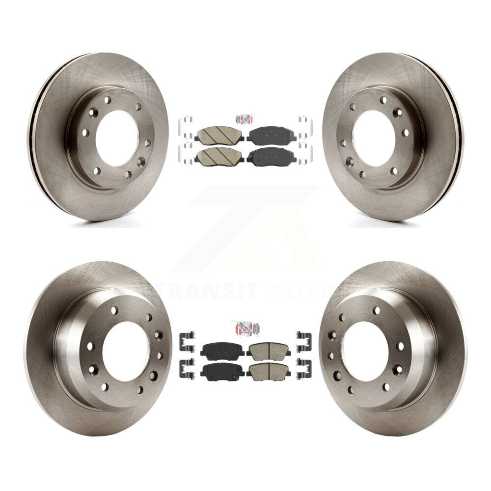 Transit Auto K8A-102928 Disc Brake Kit for 2006-2014 Kia Sedona, Hyundai Entourage - Front and Rear product image