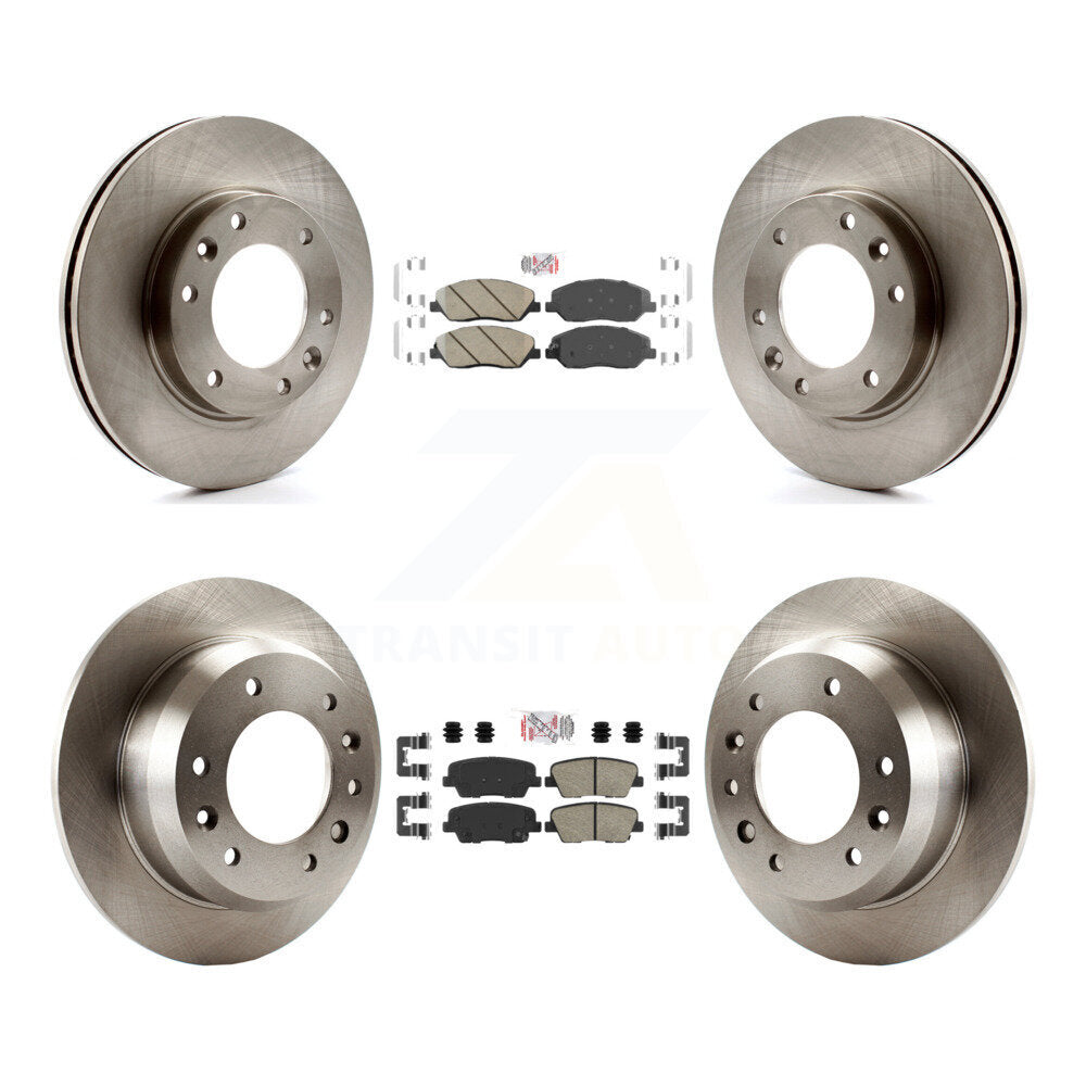 Transit Auto K8A-102929 Disc Brake Kit for 2006-2014 Kia Sedona, Hyundai Entourage - Front and Rear product image