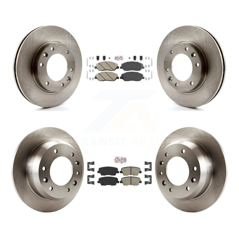 Transit Auto K8A-102930 Disc Brake Kit for 2006-2014 Kia Sedona, Hyundai Entourage - Front and Rear product image