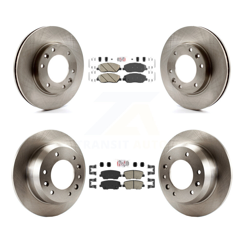 Transit Auto K8A-102931 Disc Brake Kit for 2006-2014 Kia Sedona, Hyundai Entourage - Front and Rear product image