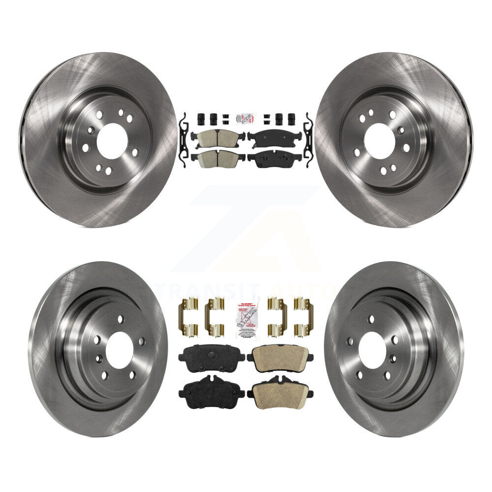 Transit Auto K8A-102939 Disc Brake Kit for 2012-2018 Mercedes-Benz GLE300d, Mercedes-Benz GLE350, Mercedes-Benz ML250 & more - Front and Rear product image