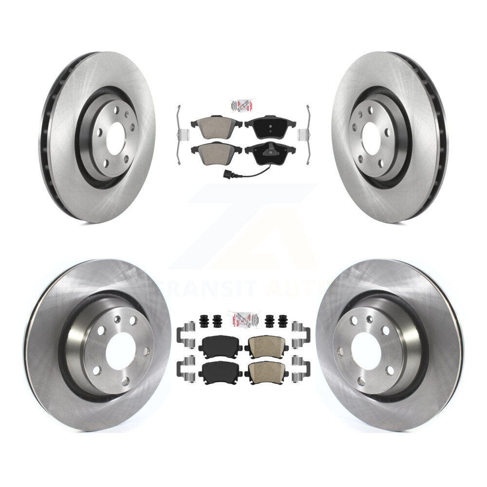 Transit Auto K8A-102944 Disc Brake Kit for 2009-2015 Audi TTS Quattro - Front and Rear product image