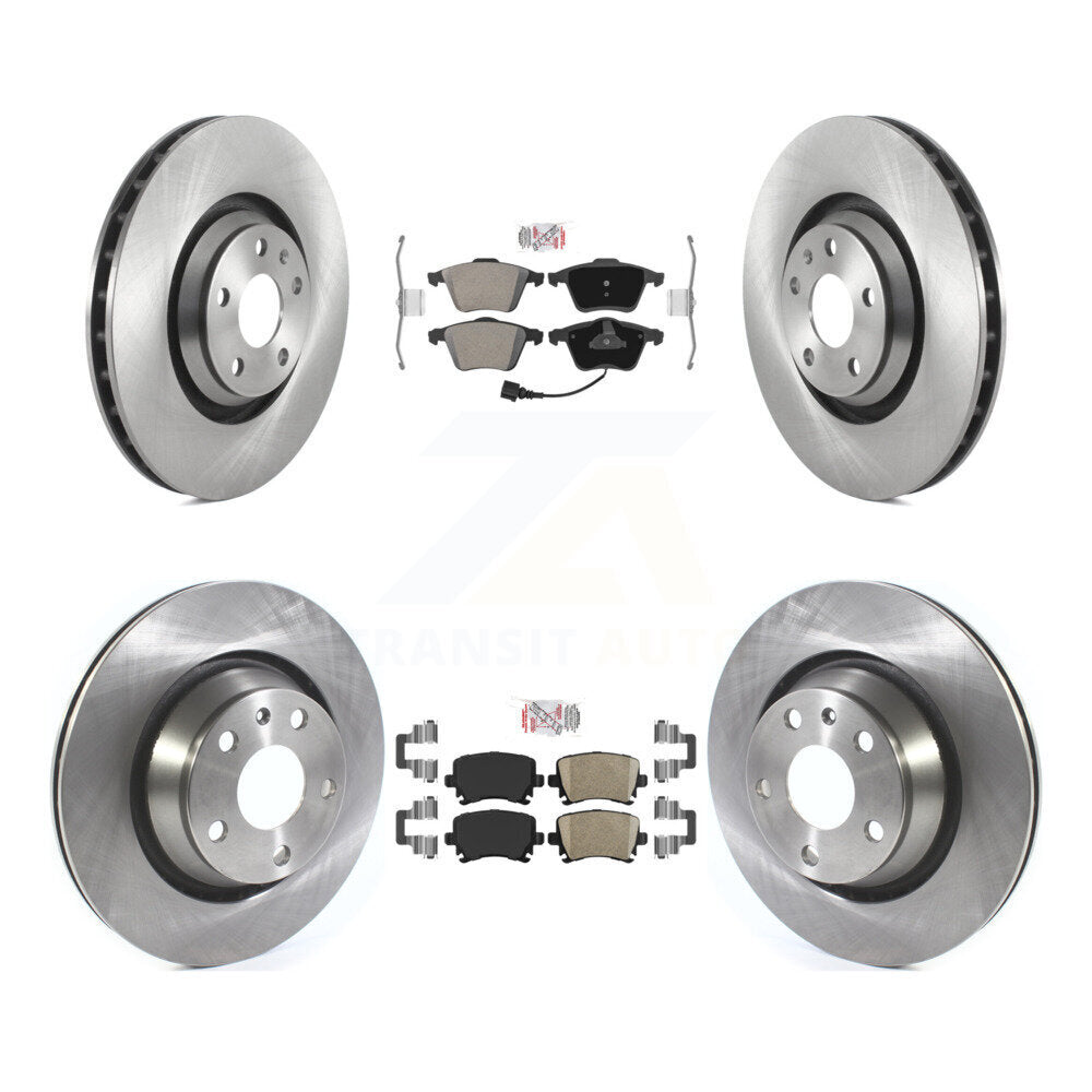 Transit Auto K8A-102945 Disc Brake Kit for 2009-2015 Audi TTS Quattro - Front and Rear product image