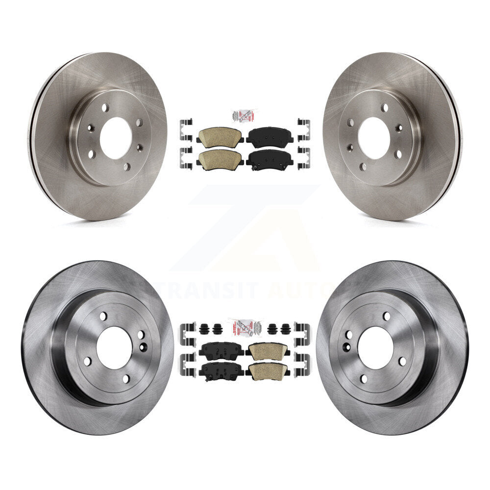 Transit Auto K8A-102946 Disc Brake Kit for 2012-2018 Kia Rio, Hyundai Accent - Front and Rear product image