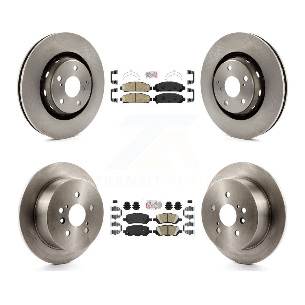 Transit Auto K8A-102947 Disc Brake Kit for 2009-2016 Toyota Venza - Front and Rear product image