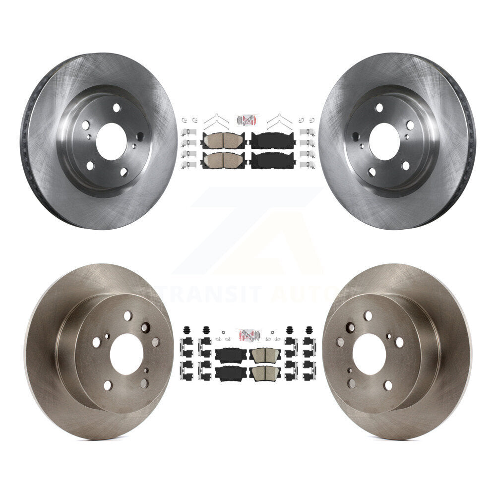 Transit Auto K8A-102952 Disc Brake Kit for 2007-2012 Toyota Avalon, Lexus ES350, Toyota Camry - Front and Rear product image