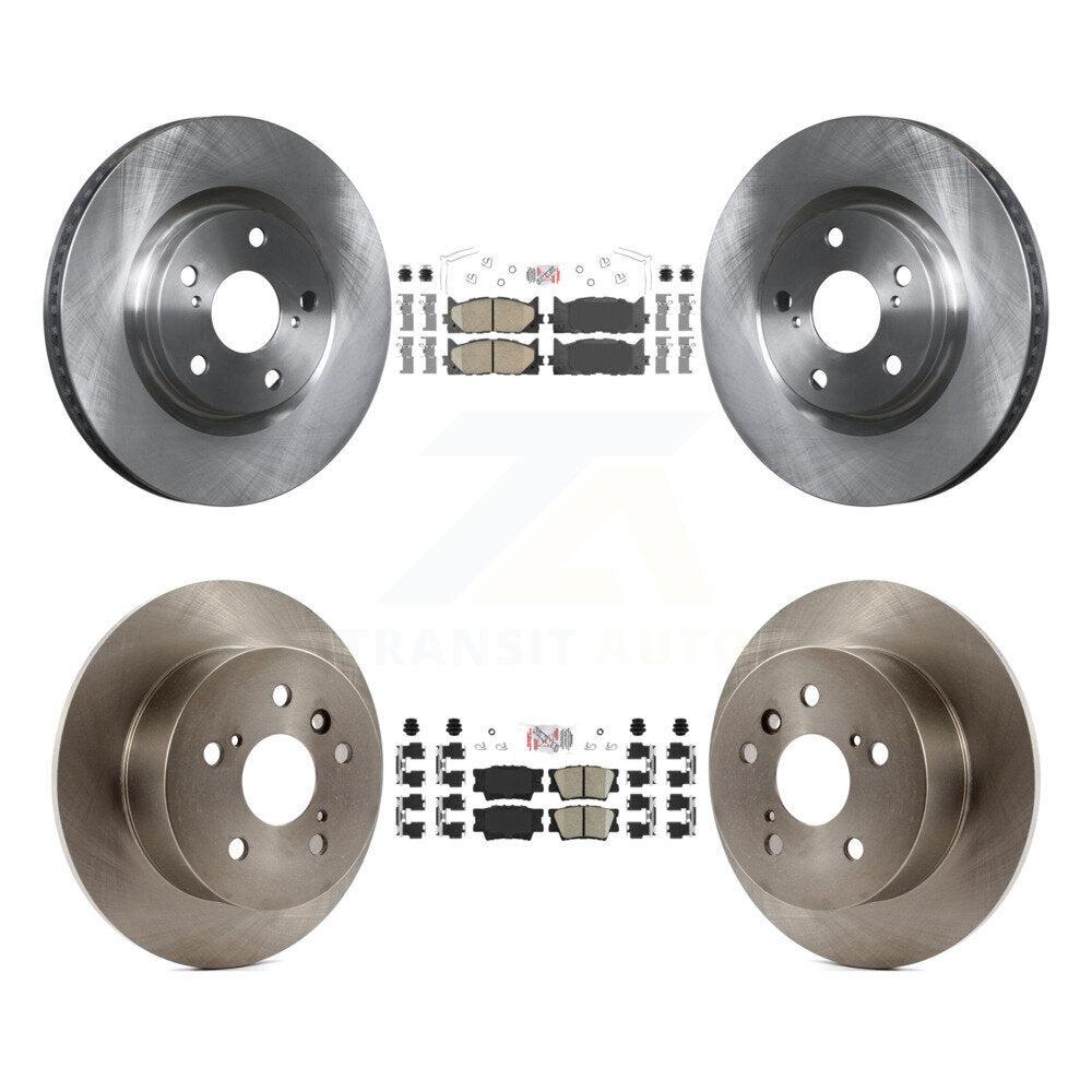 Transit Auto K8A-102954 Disc Brake Kit for 2007-2012 Toyota Avalon, Lexus ES350, Toyota Camry - Front and Rear product image