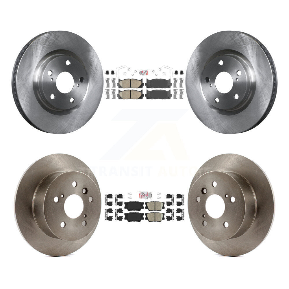 Transit Auto K8A-102955 Disc Brake Kit for 2007-2012 Toyota Avalon, Lexus ES350, Toyota Camry - Front and Rear product image