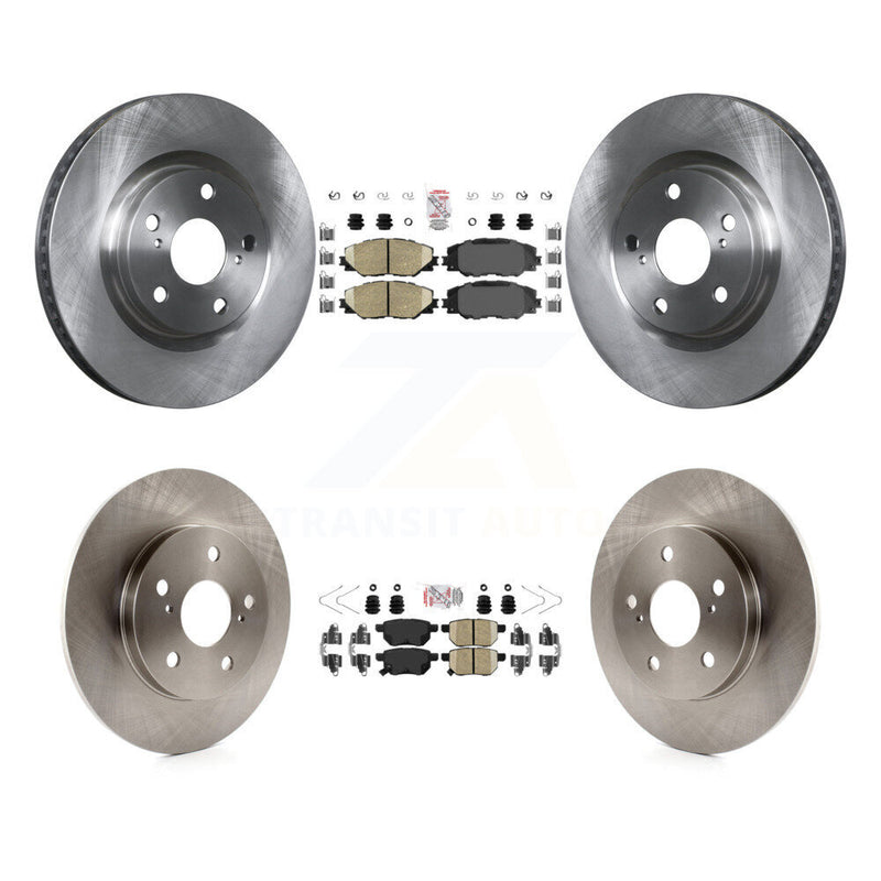 Transit Auto K8A-102964 Disc Brake Kit for 2009-2018 Toyota Corolla iM, Scion iM, Pontiac Vibe & more - Front and Rear product image