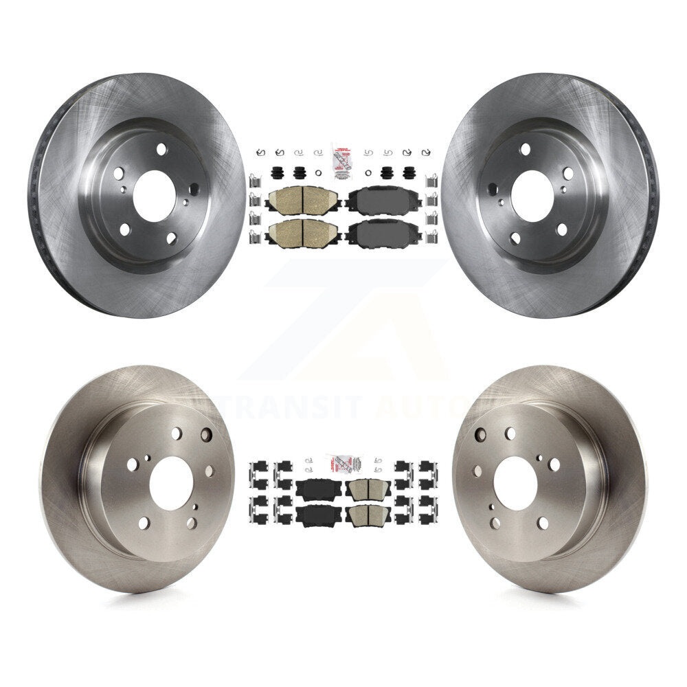 Transit Auto K8A-102967 Disc Brake Kit for 2009-2013 Pontiac Vibe, Toyota Matrix - Front and Rear product image