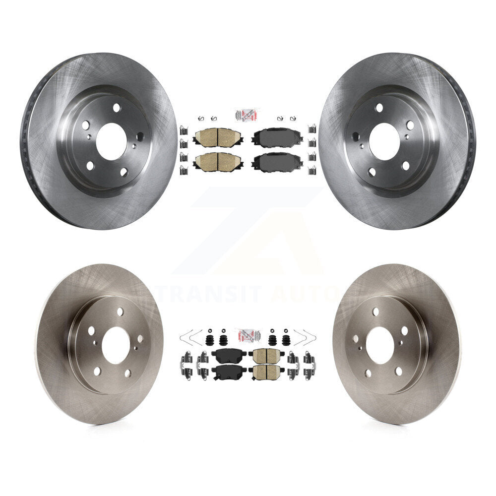 Transit Auto K8A-102968 Disc Brake Kit for 2009-2018 Toyota Corolla iM, Scion iM, Pontiac Vibe & more - Front and Rear product image