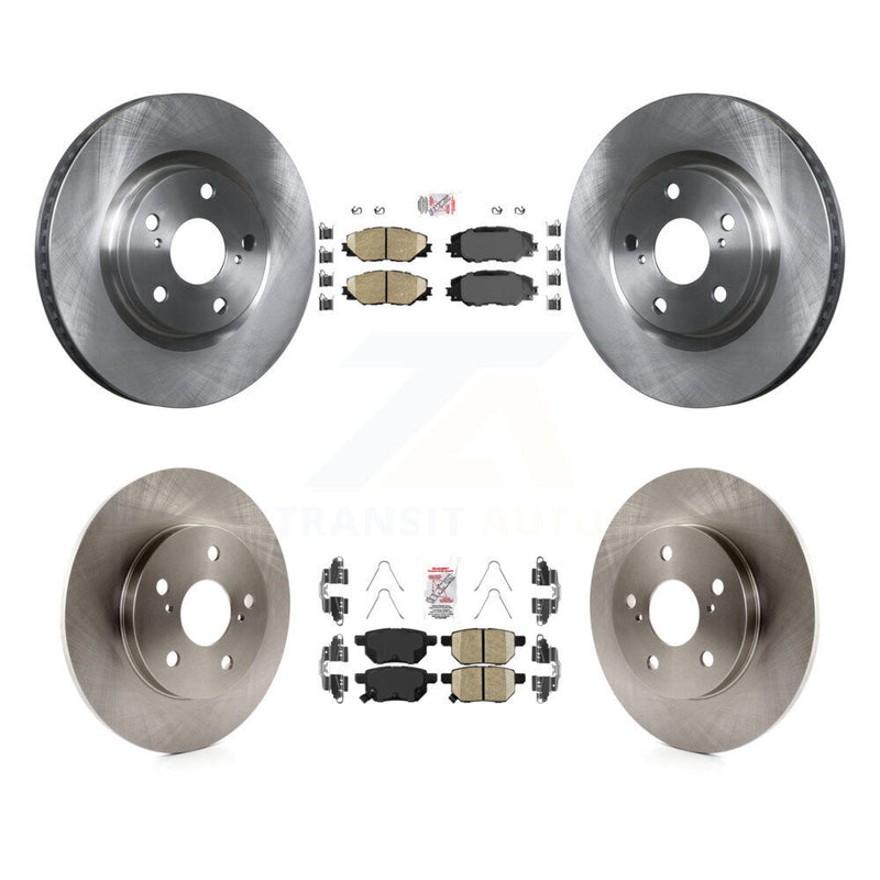 Transit Auto K8A-102969 Disc Brake Kit for 2009-2018 Toyota Corolla iM, Scion iM, Pontiac Vibe & more - Front and Rear product image