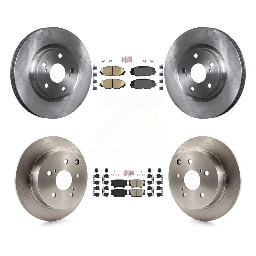 Transit Auto K8A-102970 Disc Brake Kit for 2009-2013 Pontiac Vibe, Toyota Matrix - Front and Rear product image