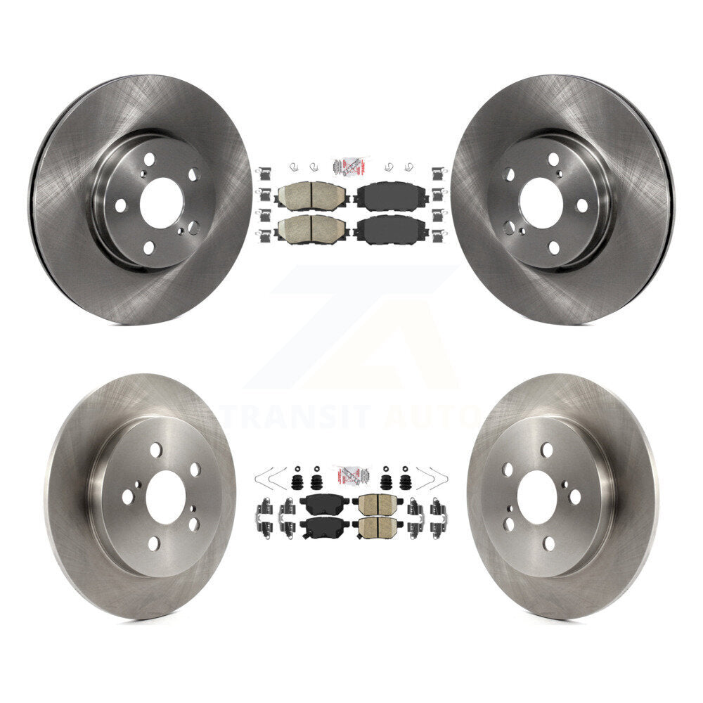 Transit Auto K8A-102974 Disc Brake Kit for 2009-2019 Toyota Corolla, Toyota Matrix, Pontiac Vibe - Front and Rear product image