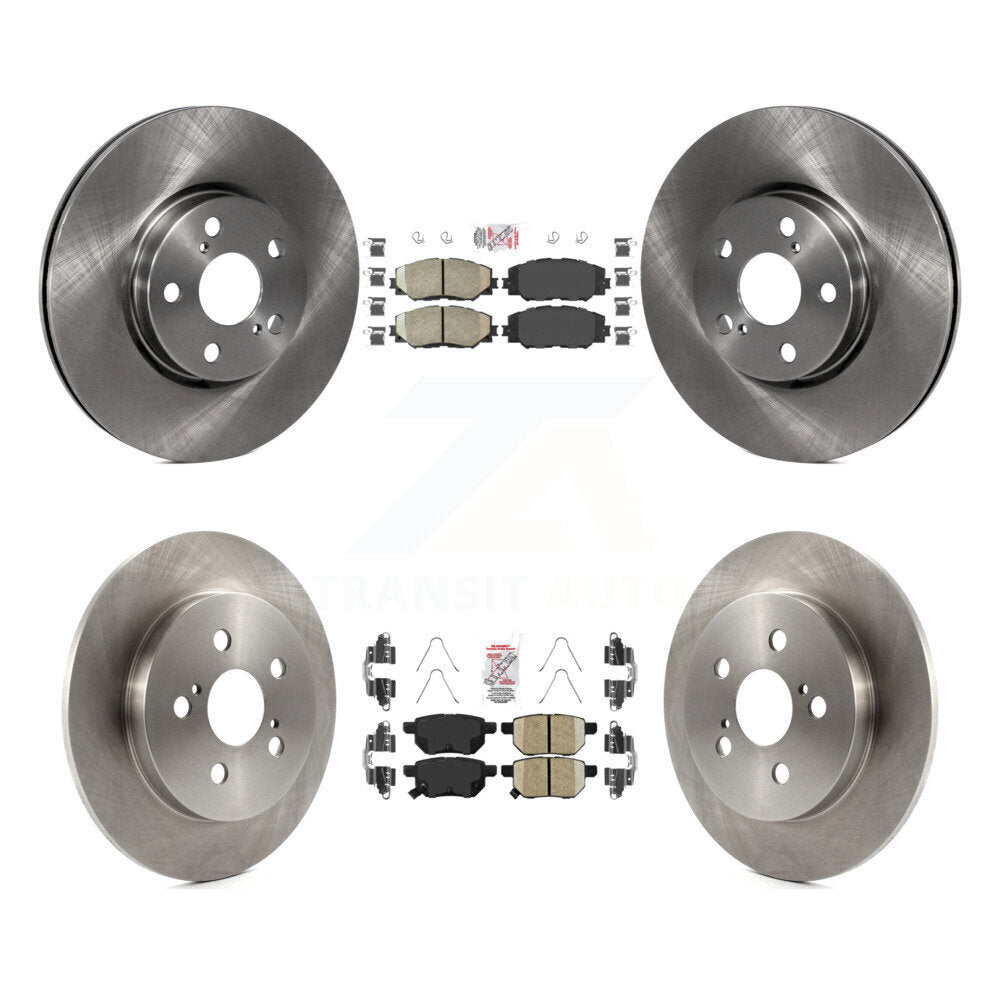 Transit Auto K8A-102975 Disc Brake Kit for 2009-2019 Toyota Corolla, Toyota Matrix, Pontiac Vibe - Front and Rear product image