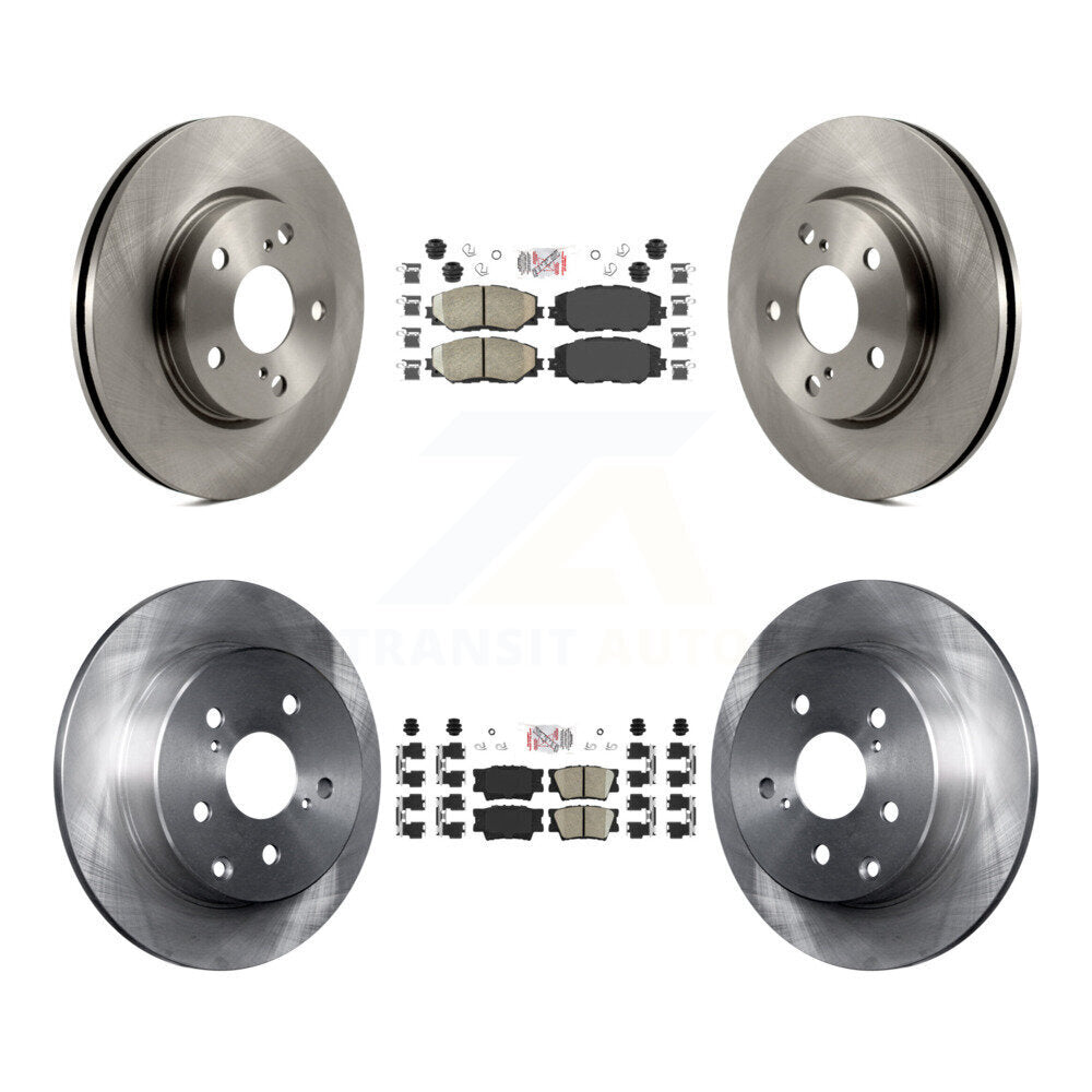 Transit Auto K8A-102977 Disc Brake Kit for 2006-2018 Toyota RAV4, Lexus HS250h - Front and Rear product image