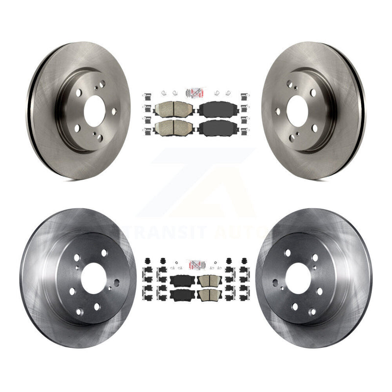 Transit Auto K8A-102979 Disc Brake Kit for 2006-2018 Toyota RAV4, Lexus HS250h - Front and Rear product image