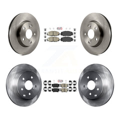 Transit Auto K8A-102980 Disc Brake Kit for 2006-2018 Toyota RAV4, Lexus HS250h - Front and Rear product image