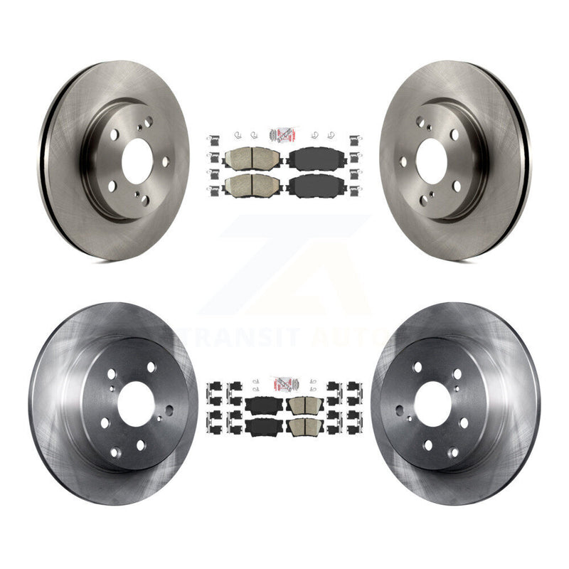 Transit Auto K8A-102980 Disc Brake Kit for 2006-2018 Toyota RAV4, Lexus HS250h - Front and Rear product image
