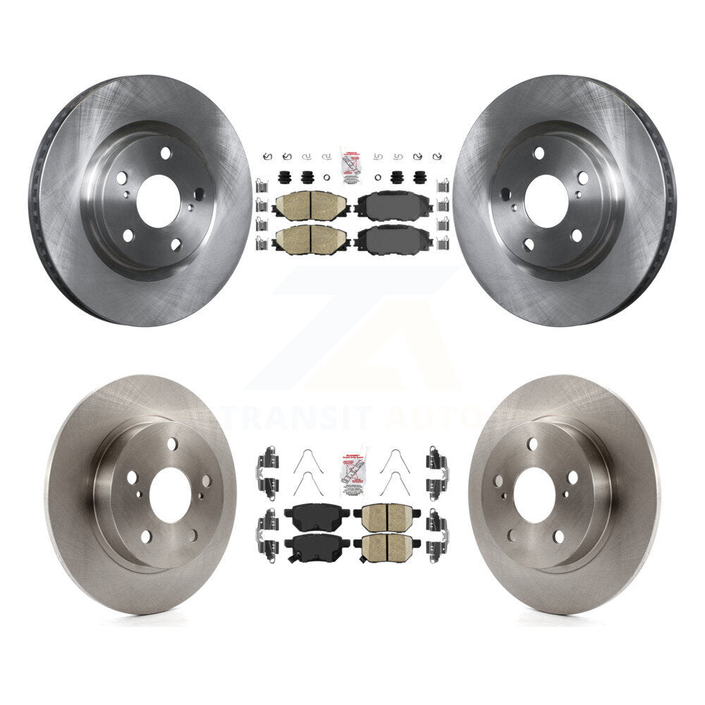 Transit Auto K8A-102982 Disc Brake Kit for 2011-2016 Scion tC - Front and Rear product image