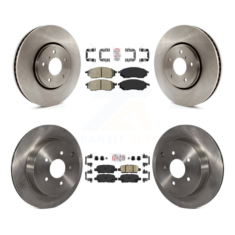 Transit Auto K8A-103010 Disc Brake Kit for 2006-2013 INFINITI FX37, INFINITI FX35, INFINITI FX45 - Front and Rear product image