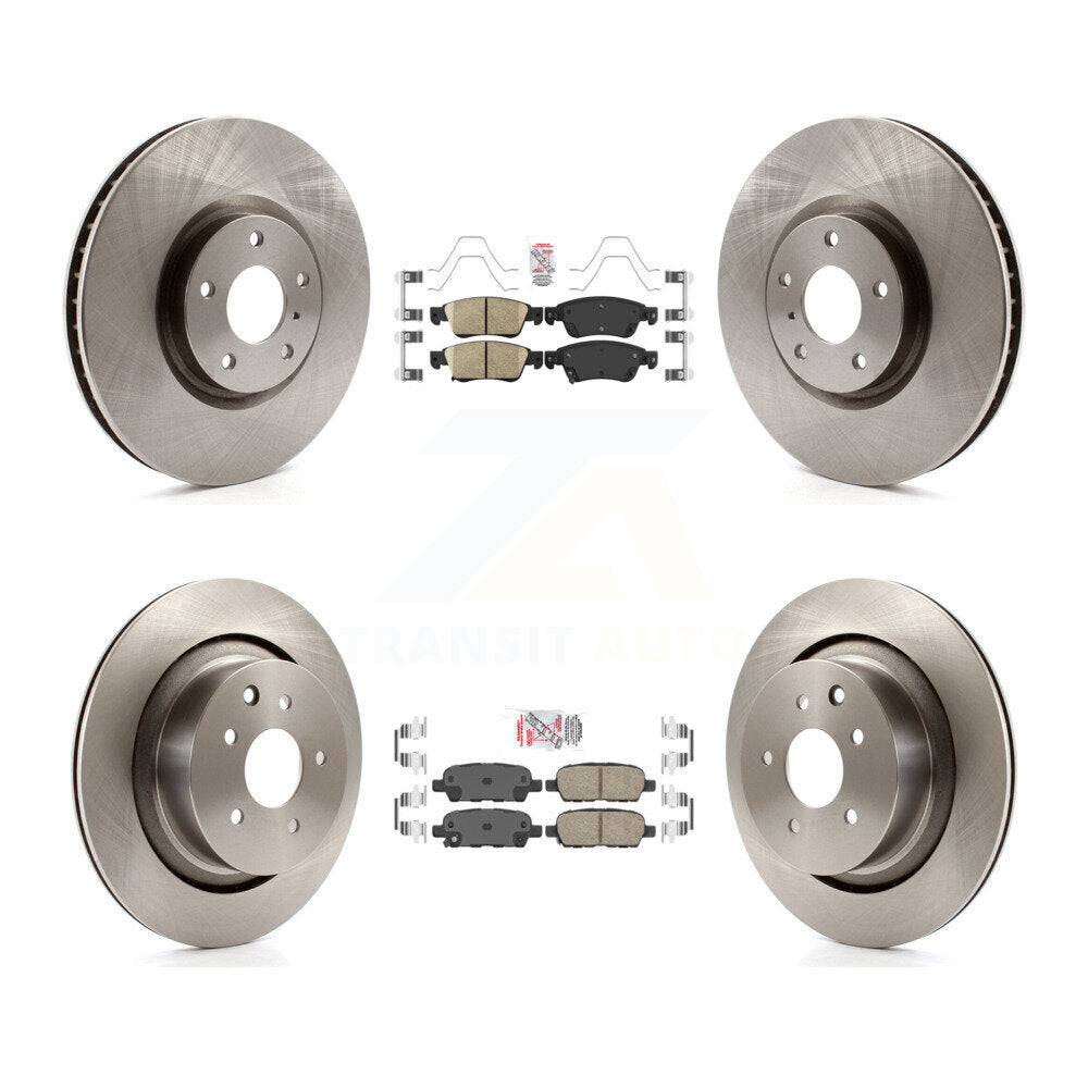 Transit Auto K8A-103013 Disc Brake Kit for 2007-2014 INFINITI Q60, INFINITI G37, INFINITI G35 - Front and Rear product image