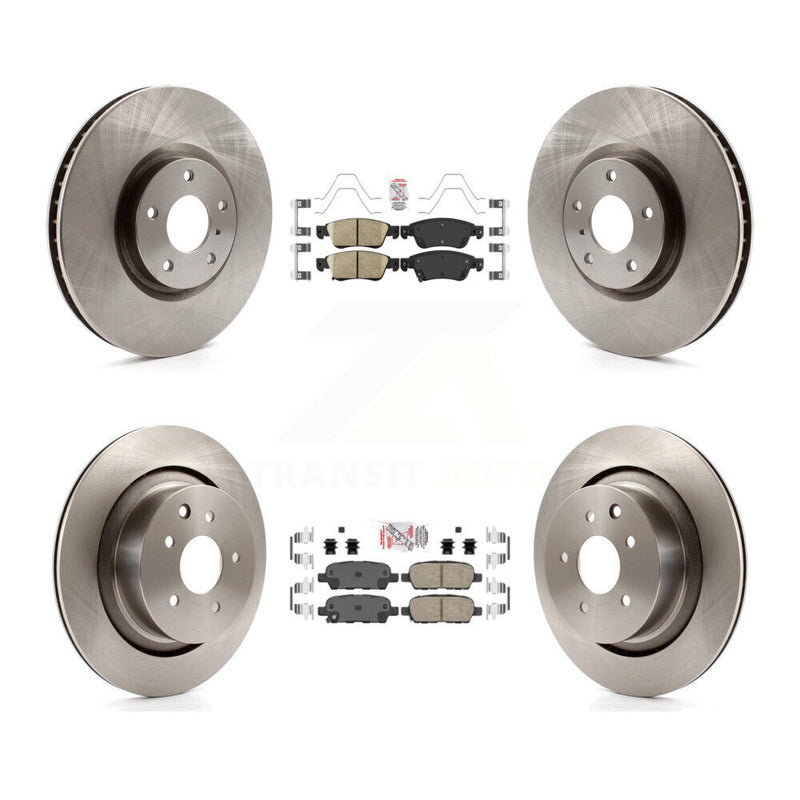 Transit Auto K8A-103029 Disc Brake Kit for 2007-2014 INFINITI Q60, INFINITI G37, INFINITI G35 - Front and Rear product image