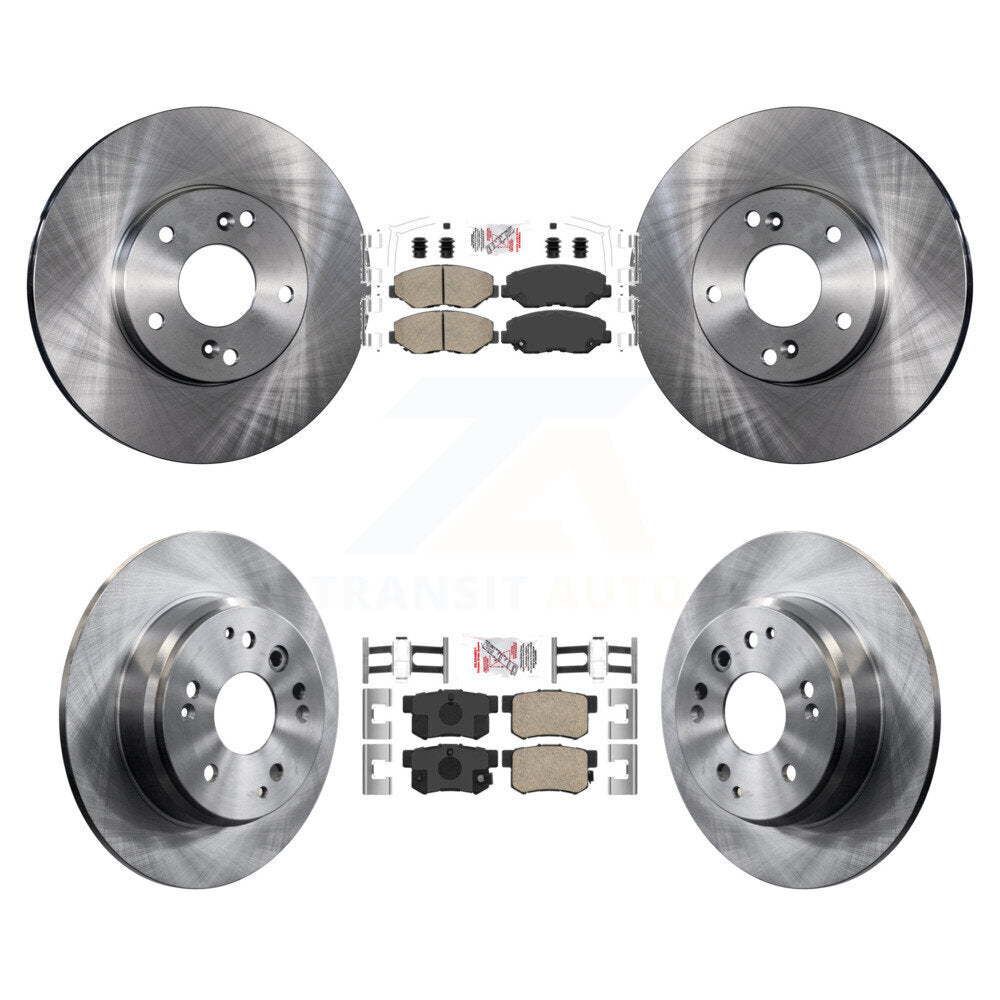 Transit Auto K8A-103040 Disc Brake Kit for 2003-2011 Honda Element - Front and Rear product image