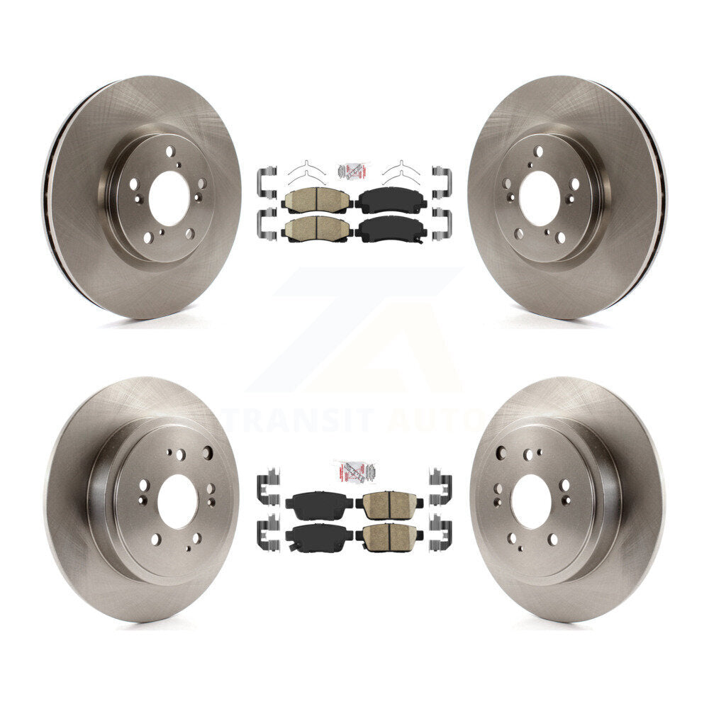 Transit Auto K8A-103046 Disc Brake Kit for 2006-2014 Honda Ridgeline - Front and Rear product image