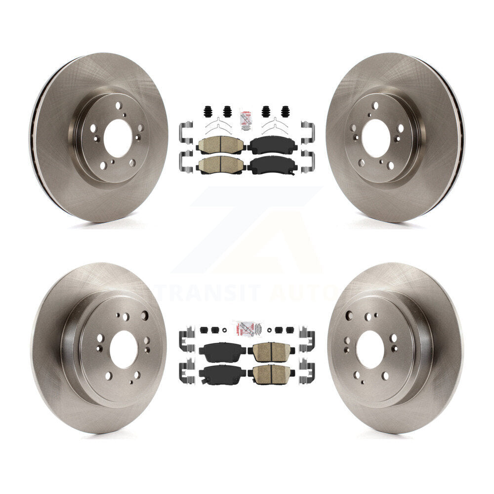 Transit Auto K8A-103049 Disc Brake Kit for 2006-2014 Honda Ridgeline - Front and Rear product image