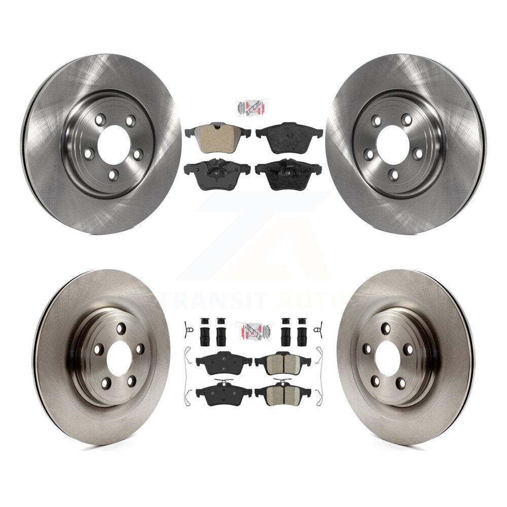 Transit Auto K8A-103053 Disc Brake Kit for 2010 Jaguar XF - Front and Rear product image
