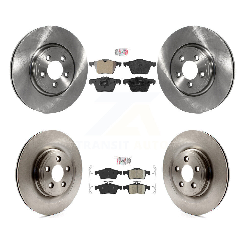 Transit Auto K8A-103054 Disc Brake Kit for 2010 Jaguar XF - Front and Rear product image