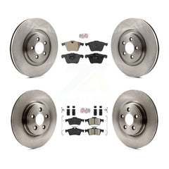 Transit Auto K8A-103056 Disc Brake Kit for 2006-2016 Jaguar XJ, Jaguar XF, Jaguar XK & more - Front and Rear product image