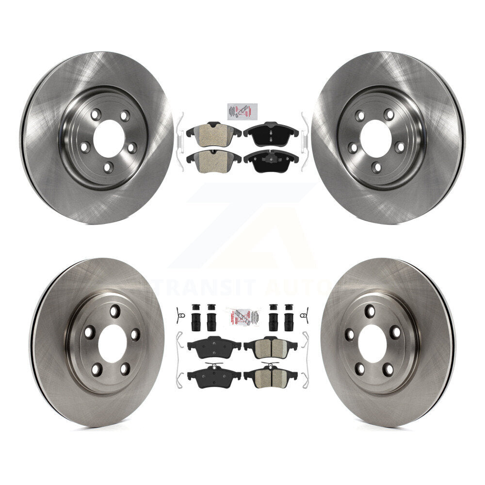 Transit Auto K8A-103059 Disc Brake Kit for 2006 Jaguar Vanden Plas - Front and Rear product image