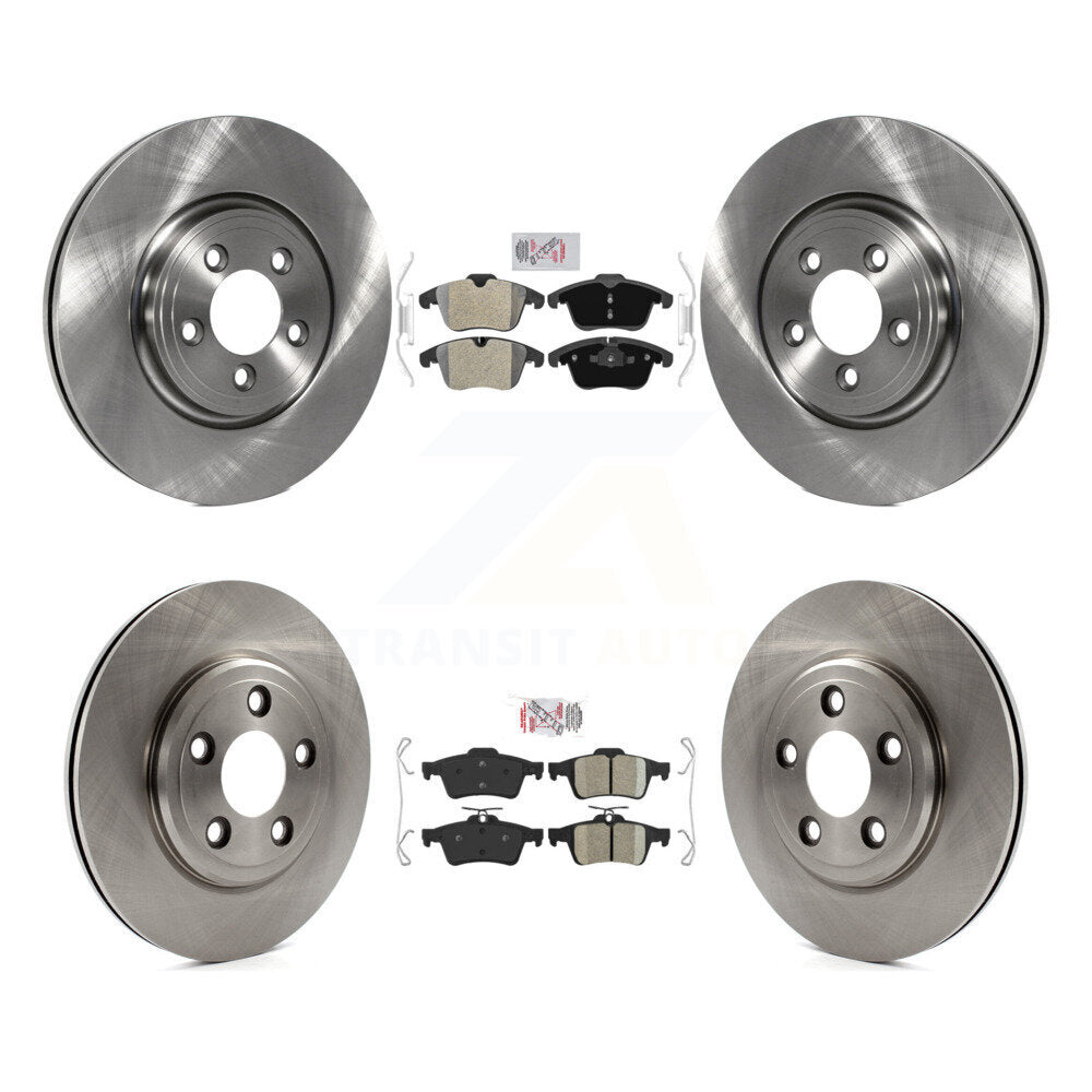 Transit Auto K8A-103060 Disc Brake Kit for 2006 Jaguar Vanden Plas - Front and Rear product image