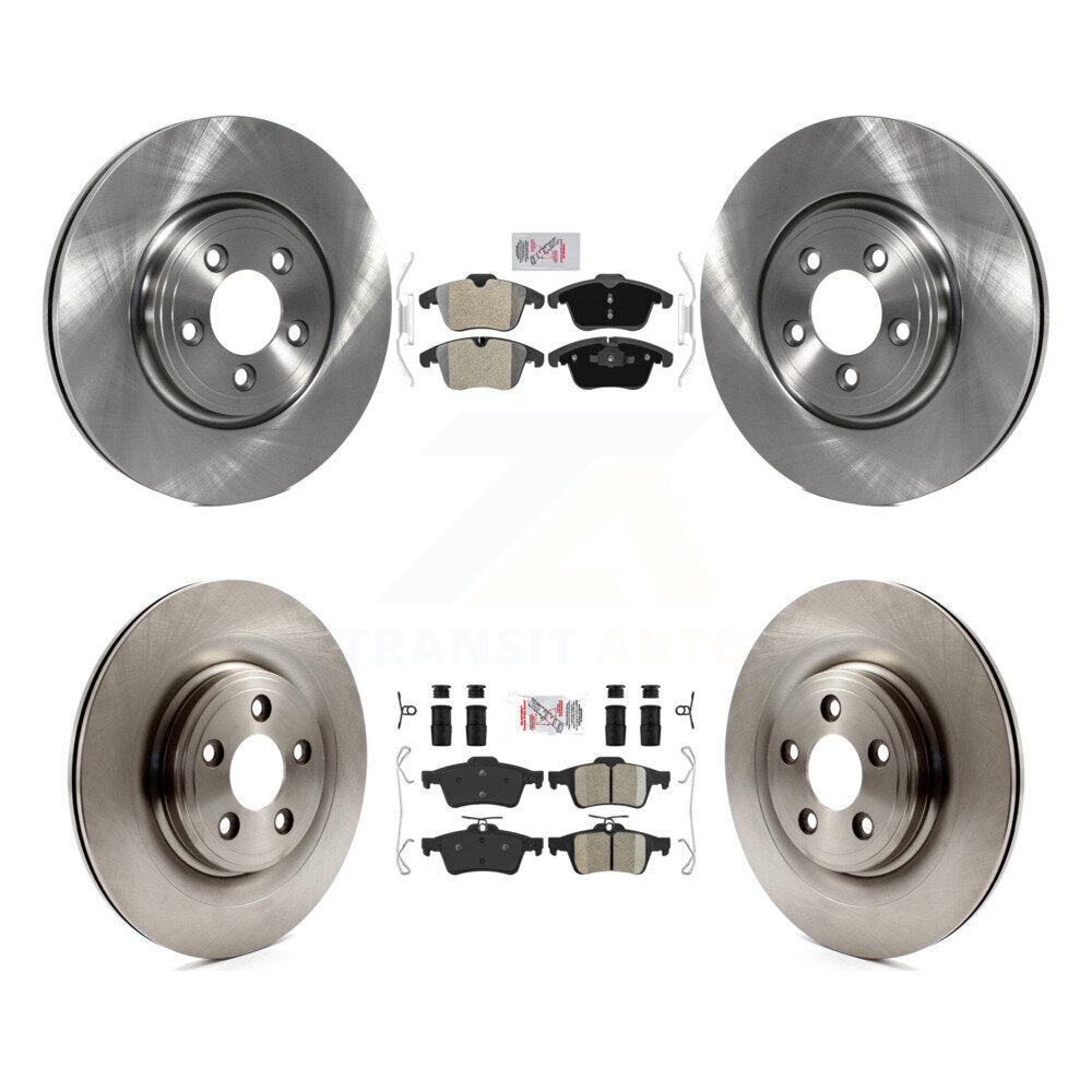 Transit Auto K8A-103062 Disc Brake Kit for 2005-2013 Jaguar XF, Jaguar S-Type, Jaguar Vanden Plas & more - Front and Rear product image