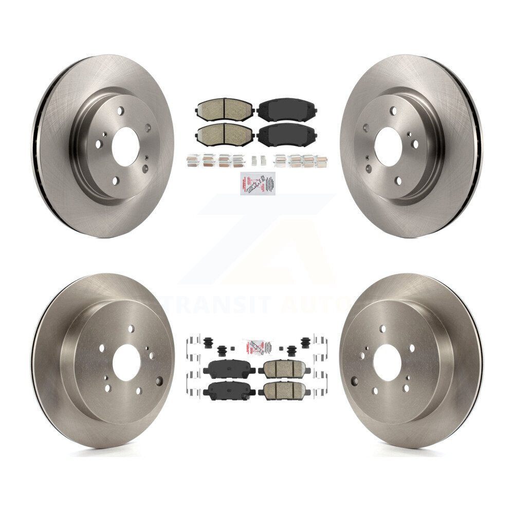 Transit Auto K8A-103108 Disc Brake Kit for 2009-2013 Suzuki Grand Vitara - Front and Rear product image