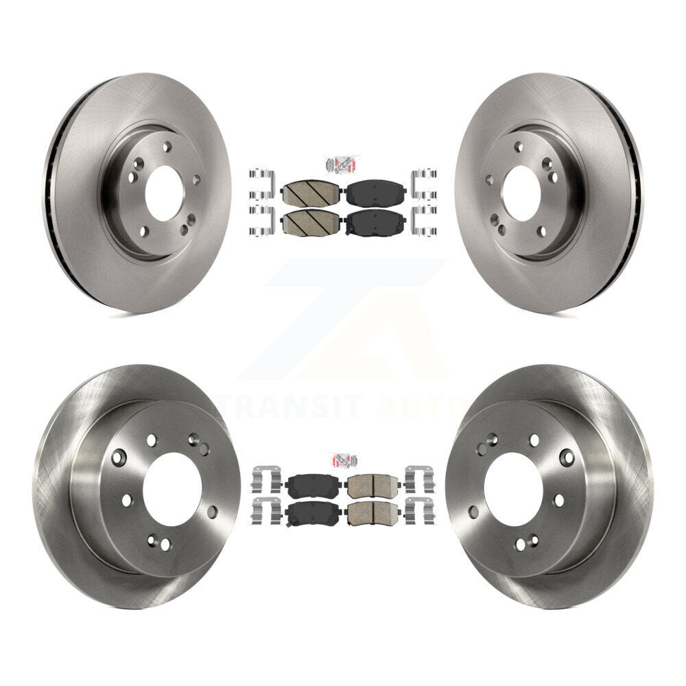 Transit Auto K8A-103114 Disc Brake Kit for 2010-2013 Kia Forte5, Kia Forte, Kia Forte Koup - Front and Rear product image