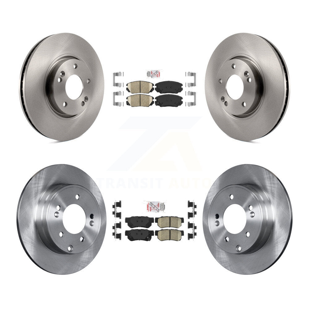 Transit Auto K8A-103129 Disc Brake Kit for 2006-2008 Hyundai Sonata - Front and Rear product image
